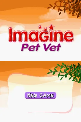 Imagine - Pet Vet (Europe) (En,Fr,De,Es,It,Nl,Sv,No,Da) screen shot title